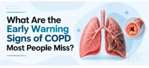 What are the early warning signs of copd